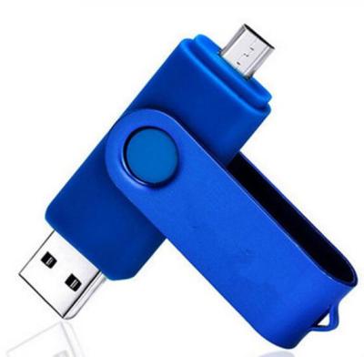 China Wholesale Promotion Custom Logo USB 2.0 Smartphone USB Rotating Flash Drive 4gb 8gb 16gb 32g 64g Flash Stick\Business\School\Office for sale