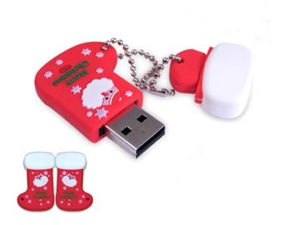 China Promotion\Business\Promotional Usb 2.0 OEM Cheap Price School\Office PVC Flash Drive Christmas Gifts With Cartoon Shaped Christmas Gadgets for sale