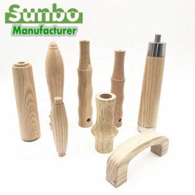 China Custom High Quality Fork Etc Tool Accessories Wooden Handle Handle kellte tool /BBQ/pot for sale