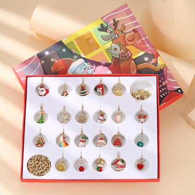 China Wholesale Christmas Gift Children's Gifts , Blind Bracelet Gold Necklace Box Christmas Gift Set for sale