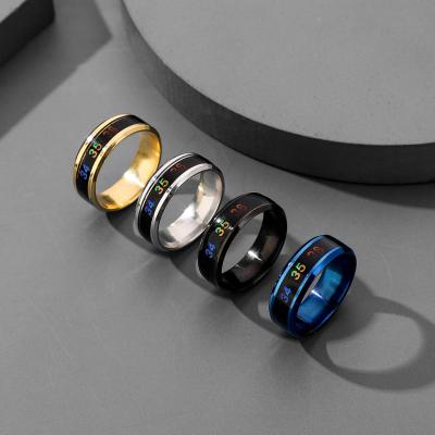 China No Lead Free Nickel Free Worry Bead Ring Stainless Steel Rings Anti-Stress Worry Rings Hot Sale For Men for sale