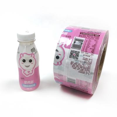 China custom packaging product shrink wrap bottle labels custom request for sale