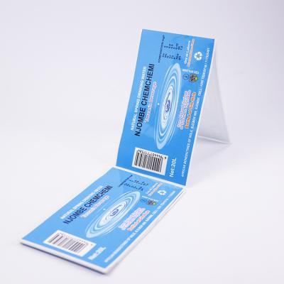 China Waterproof Adhesive Sticker Label For Water Bottle for sale