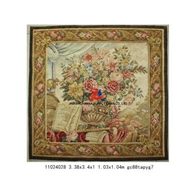 China New Design Wool Vintage Embroidery French Aubusson Tapestry For Wholesales for sale