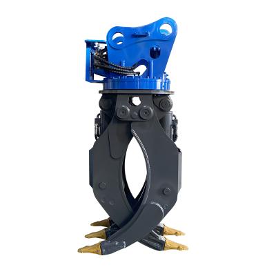 China Farms Promotion Quality Hydraulic Grapple Excavator Excellent For Wood Handling for sale