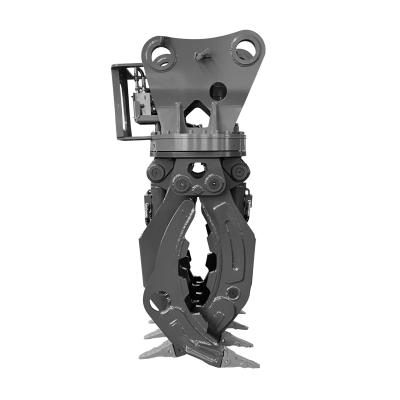 China Hydraulic Truss Grab For 20 Ton Excavator / Rotating Grab Excavator for sale