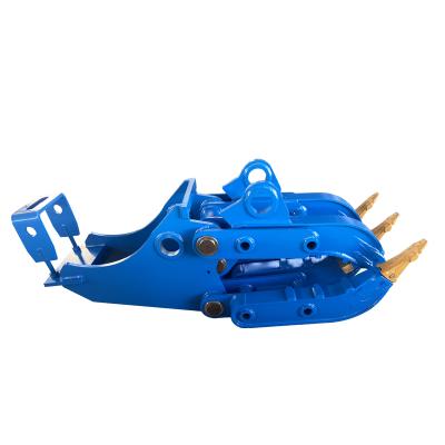 China Log China Supplier 20 Ton Excavator Log Grapple Mechanical Binding for sale