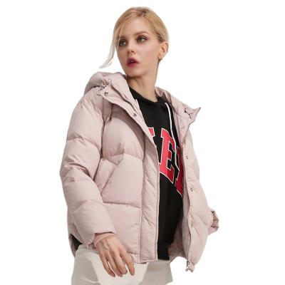 China Customized Ladies Anti Shrink Bubble Down Jacket Women Winter Coat for sale