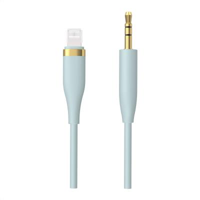 China Car Earphone Audio Jack Fill Auxiliary Converter 3.5mm Jack Speaker Cable for iPhone 7 8 X XS max XR for sale