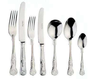 China England Sheffield Parish Flatware Set Stainless Steel Cutlery Set Flatware Kings Harley Pearl Wand Windsor Sustainable Traditional Economy Cutlery for sale