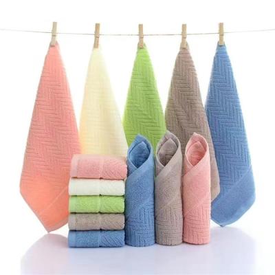 China Sustainable 70 * 140cm Stripe Bath Towel 100% Cotton Hand Towel Bath Linens Face Towel Sets for sale