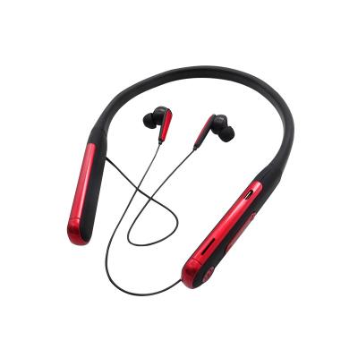 China Bass New Product Heavy Earphone Neckband Wireless Headphones Waterproof 5.0 Magnetic Wireless Earbuds Connect Sports Neckband Bands Radio for sale