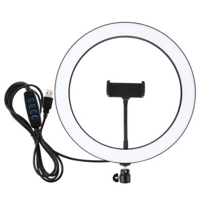 China OEM PULUZ 11.8 Inch 30cm USB 3 Modes Dimmable LED Ring Vlogging Selfie Photography Video Lights Outer Diameter 260mm. inside diameter 210mm for sale