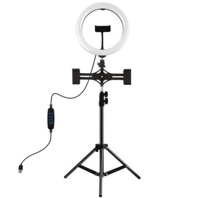 China Brand New PULUZ 10.2 Inch 26cm 1.1m Tripod Ring Light Fill Light Kit Outer Diameter 260mm. inside diameter 210mm for sale