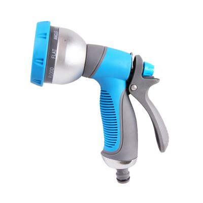 China Variable Flow Controls 9 Models Adjustable Plastic Hose Nozzle Car Garden Sprayer Gun For Home Use for sale