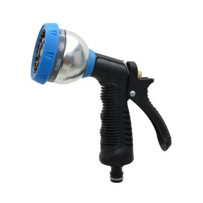 China New Arrival 9 Variable Patterns Multifunctional Adjustable Flow Controls Nozzle Garden Wash Station Water Spray Gun for sale