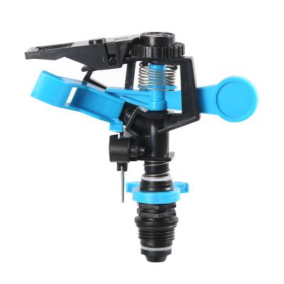 China Adjustable Rotary Garden Water Irrigation System Flower Outdoor Plastic Protable Garden Sprinkler for sale