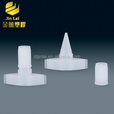 China Non Spill Plastic Spout And Cap For Cream Cake for sale