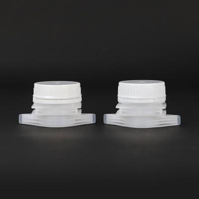 China Non Puddle Cover Screw Lid For Plastic Pouch Bottle Spout Milk Around 40mm Non Puddle for sale