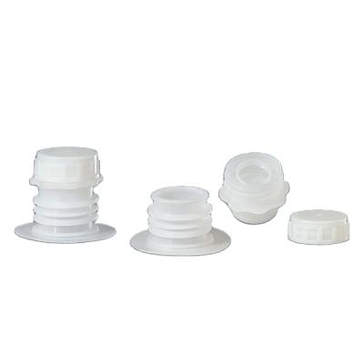 China Non Spill 30mm Plastic Spout For Bag In Box Pouch BIB Milk Pouch Plastic Spout Caps for sale