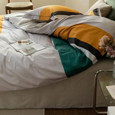 China Anti-Static Chinese Manufacturers Well Made 3 Piece Cotton Set Bedding Set Duvet Cover Set for sale