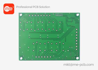 China Double Layer Control Circuits Printed Circuit Board Green Soldermask FR4 Double Sided PCB for sale