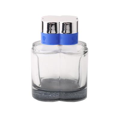 China Personal Care ------------------100ml Multiple Colors Thick Bottom Transparent Glass Perfume Bottle---------------- ------------------------- for sale