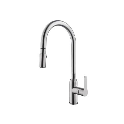 China Other Factory Direct 304 Stainless Steel Single Handle Kitchen Faucets Pull Down Accessories for sale