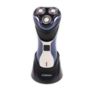 China New Arrival High Quality Stylish Rechargeable Rotary Shaver Cordless Electric Shaver Triple Blade Razor for sale