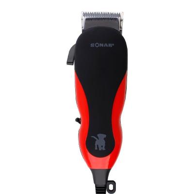 China Stocked Classic Style Professional Low Noise Electric Wired Pet Hairdressing Tool Clipper Set for sale