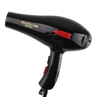 China Household Hot Sale Electric High Power Adjustable Speed ​​Hair Dryer Powerful Black Hair Dryer for sale