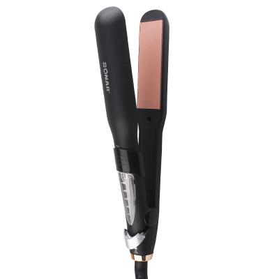 China Safety Professional Hairdressing Temperature Control Electronic Hair Straightener Can Match Different Hair Types for sale