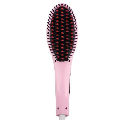 China Hotel Comb Wholesale Hair Straightening Iron Negative Straightening Brush Iron Hot Selling Brush for sale