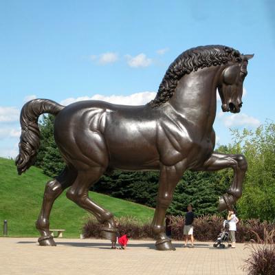 China China Outdoor Large Pop Art Sculpture Manufacturer Customize Park Bronze Horse Sculpture for sale