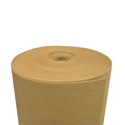 China Waterproof Brown Polyester Needle Punch Nonwoven Fabric Polyester Felt Colorful Eco - Friendly for sale