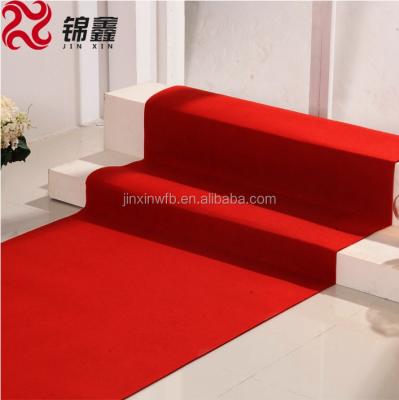 China Durable Polyester Needle Punch Felt Show Carpet Mats for sale