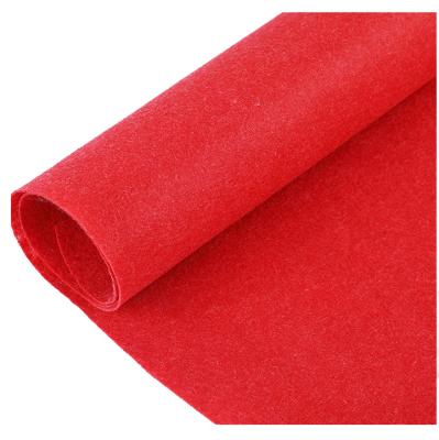 China Good Quality Dustproof Disposable Red Carpet for Wedding, Exhibition, Event, Corridor, Corridor, Lobby, Hotel, Polyester Felt Outdoor Carpet for sale