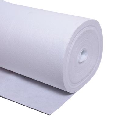 China 550gsm Water Filtration Nonwoven Fabric Waterproof And Oil Repellent Antistatic Polyester Polyester Felt Waterproof Oilproof White Filed for sale