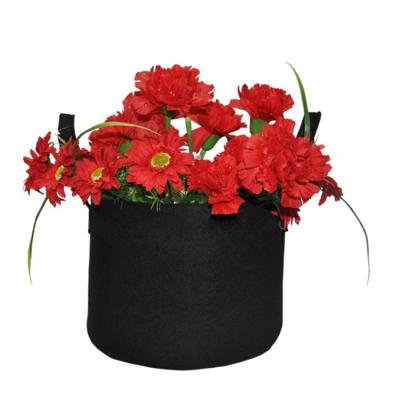 China Garden Maker Wholesale Garden Felt Cloth Bag All Design Vertical Planting Grow Bags Planter Tomato Gallon Pot for sale