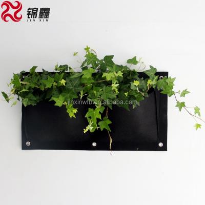 China Hot Selling Viable Felt Planting Bag For Wall Hanging Pouch Bag for sale