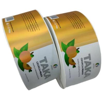 China Waterproof Foil Stickers With Matte Finish Foil Stickers For Candle Hologram Stickers For Vinyl Labels for sale