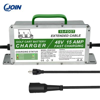 중국 Portable Golf Cart Onboard Battery Charger 48v 15a Battery Charger 판매용