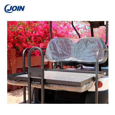 China 2 Passenger Golf Cart Back Seat Kit Customized Colors Folding Rear Seats for sale