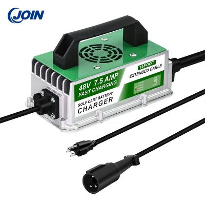 中国 48V 7.5A Golf Cart Accessories Waterproof Battery Charger 販売のため