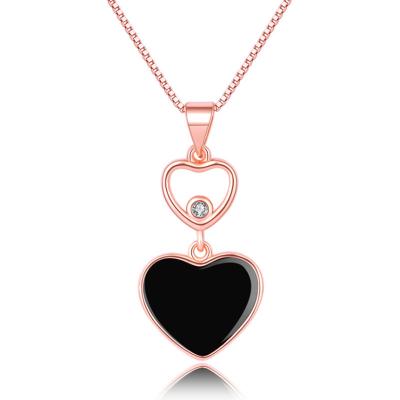 China Other Europe Style Fashion Heart Romantic Love Pendant Creative Heart Pendant Necklace for sale