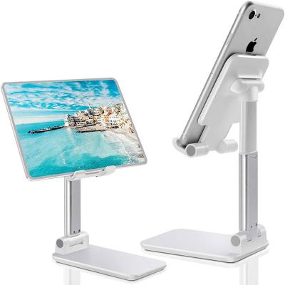 China Equipment Below 12.9 Inch Folding Phone Desk Stands Stand Friendly Compatible For All Mobile Phone iPad Kindle Tablet for sale