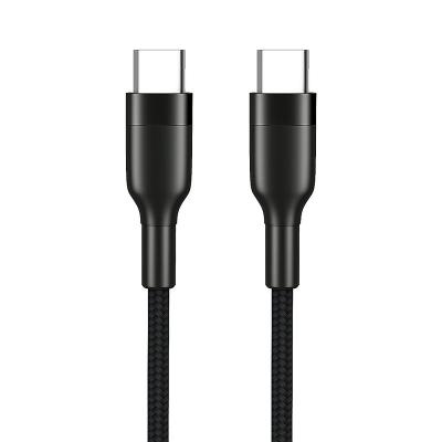 China Mobile Phone 20v 3A Nylon Braided Type-c 60w USB C Fast Charging Cable For Samsung for sale