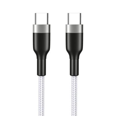 China Mobile Phone 3A 60W 6ft Max C 3.0 USB-C Charger Data Cable Palladium Type QC to USB-C Data Sync Fast Charging Cable for MacBook for sale