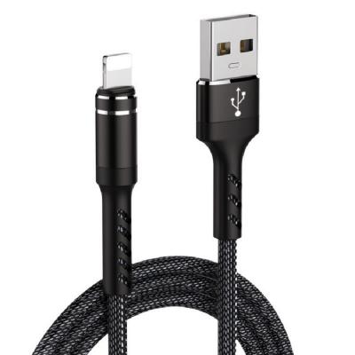 China Hot Selling Mobile Phone 1M USB-A Data Cable 2A To USB Lightning Cable For iPhone for sale