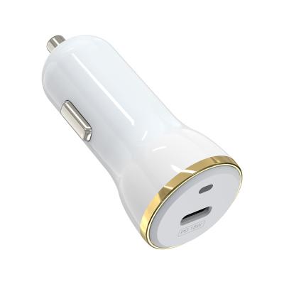 China Mobile phone factory palladium 20w car charger type-c fast charging palladium car phone charger support qc3.0 for iphone 12 for sale